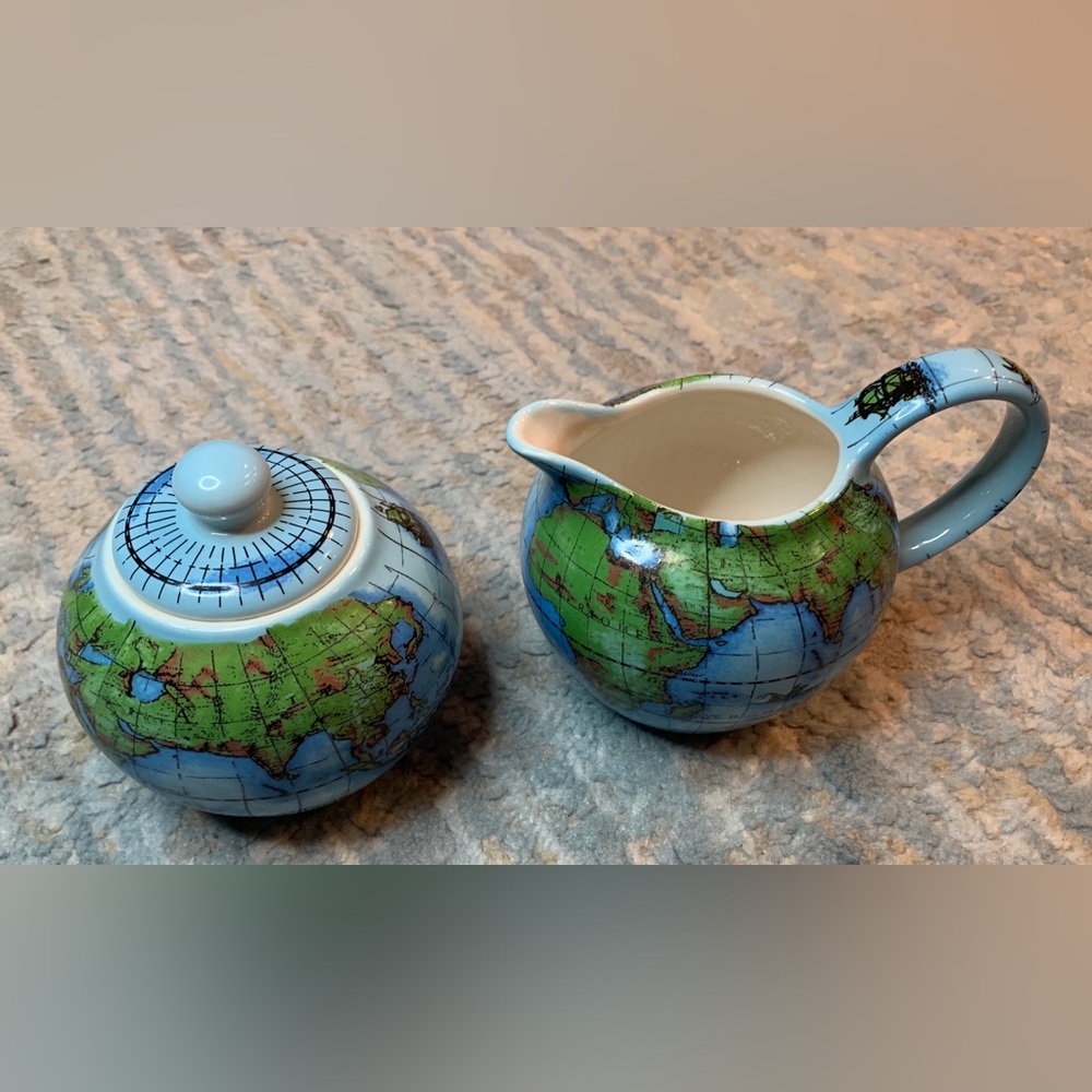 Paul Cardero - Al Jiwani Globe Tea Set By